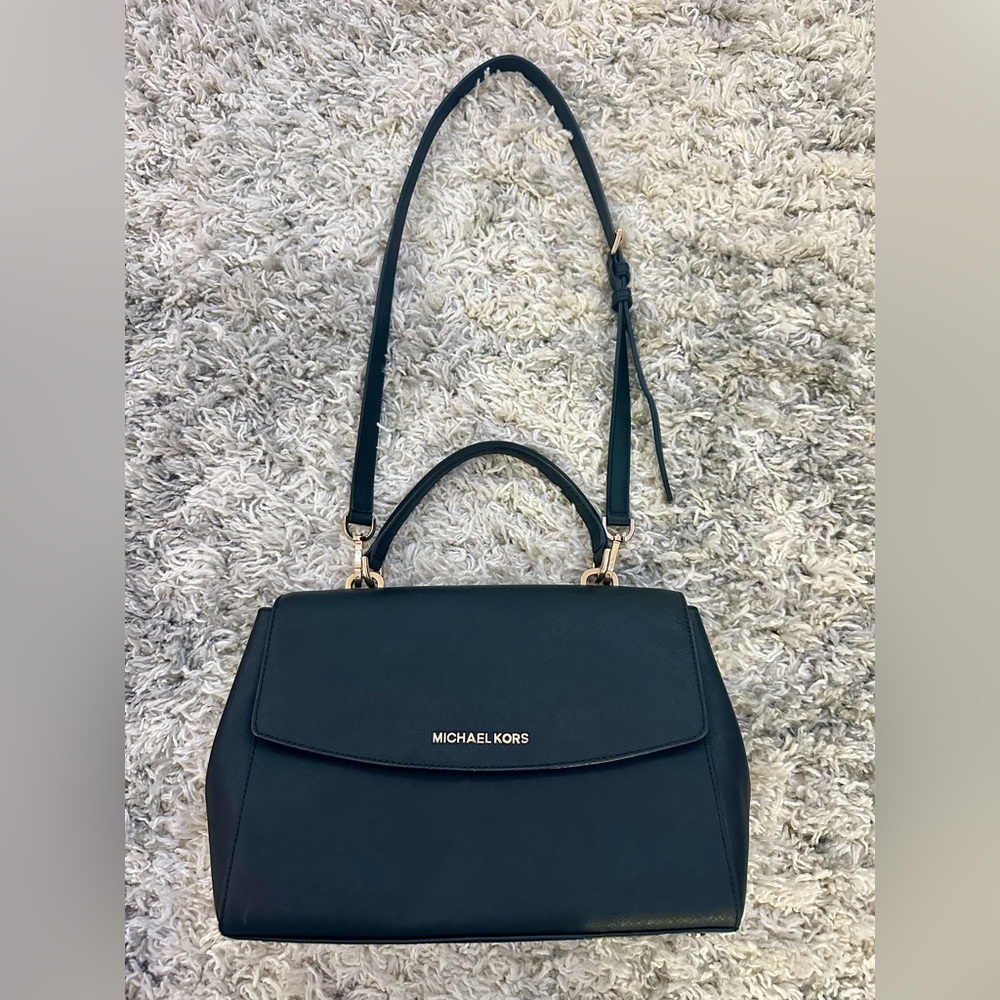 Michael Kors Black Saffiano Leather Purse